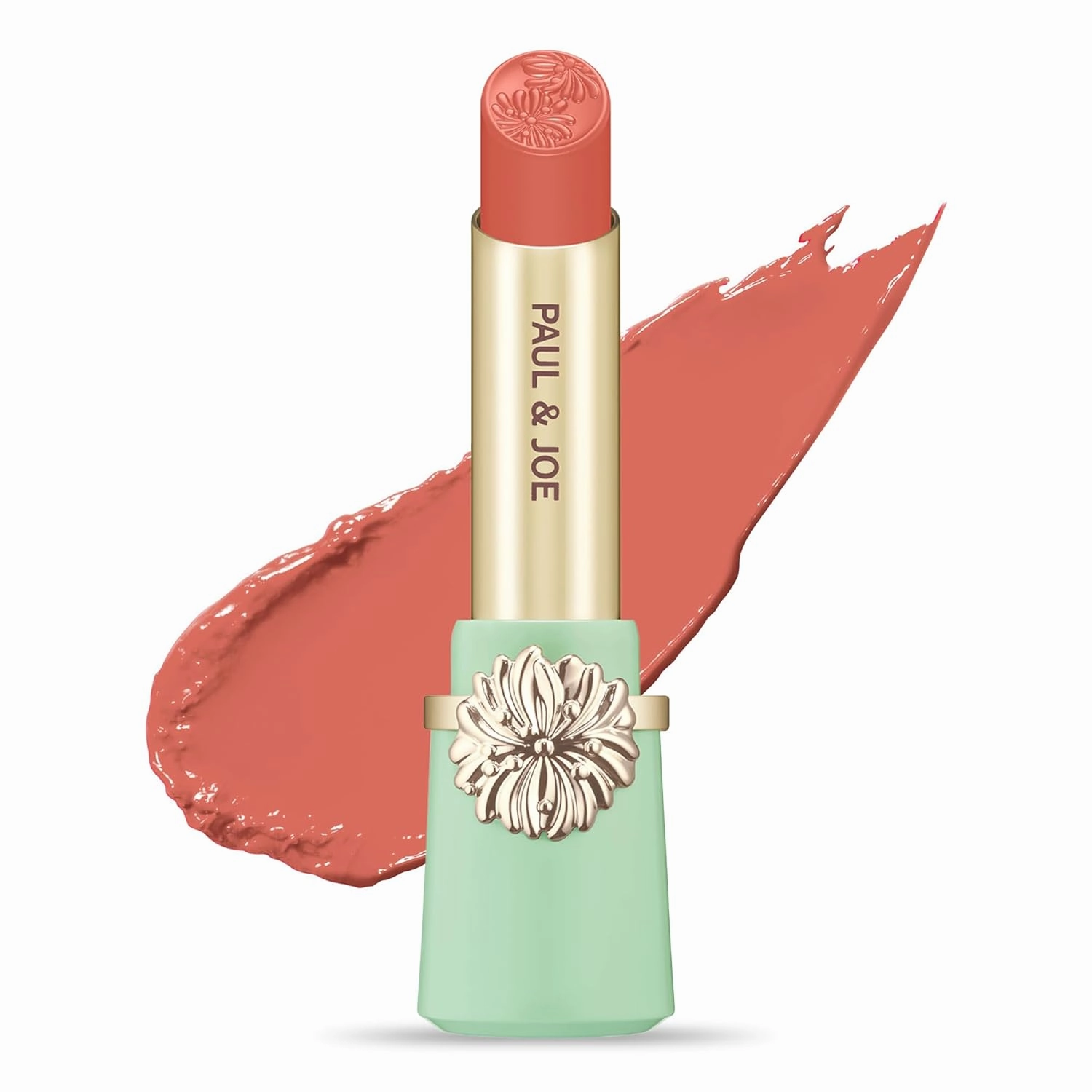 Paul & Joe Moisturizing Lipstick Refill Only, Case Sold Separately, Long Lasting Lipstick for Highly-Pigmented Lip Color, 19​ Petit miroir à main, Exuberant​ Princess Pink Lip Stick, 0.10 oz