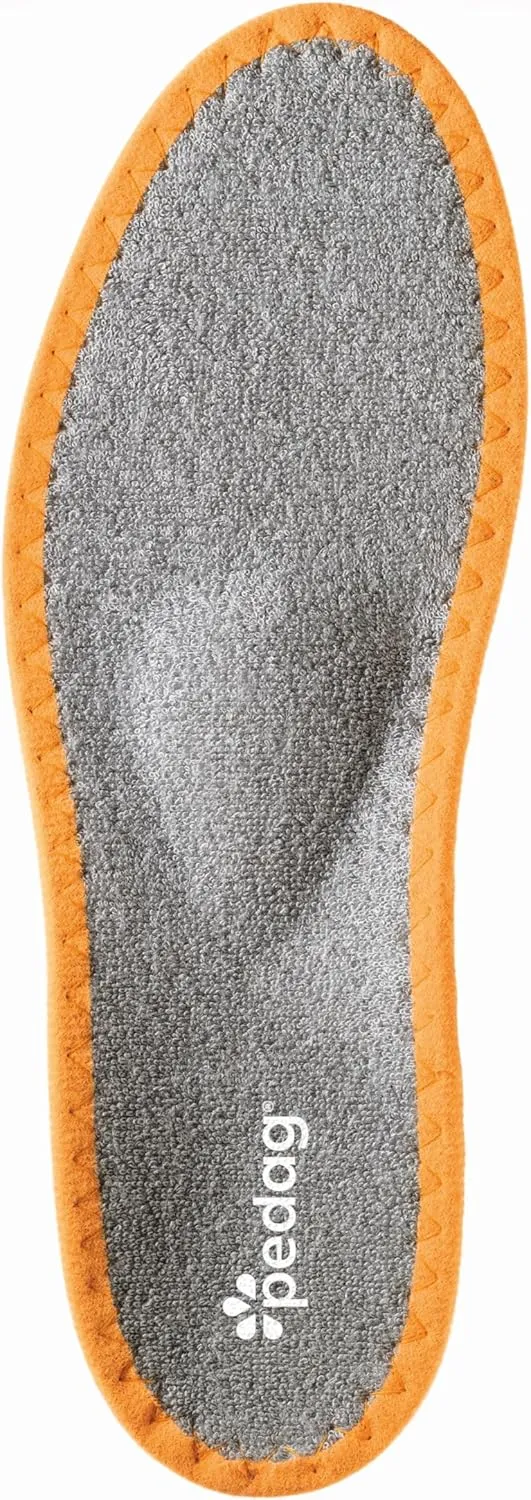 pedag Sneaker Magic Step Athletic Shoe Insoles, Handmade in Germany, Supporting The Ball, Arch and Heel of The Foot, Memory Foam Bed and Terrycloth Top, M10 / EU 43