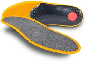pedag Sneaker Magic Step Athletic Shoe Insoles, Handmade in Germany, Supporting The Ball, Arch and Heel of The Foot, Memory Foam Bed and Terrycloth Top, M10 / EU 43