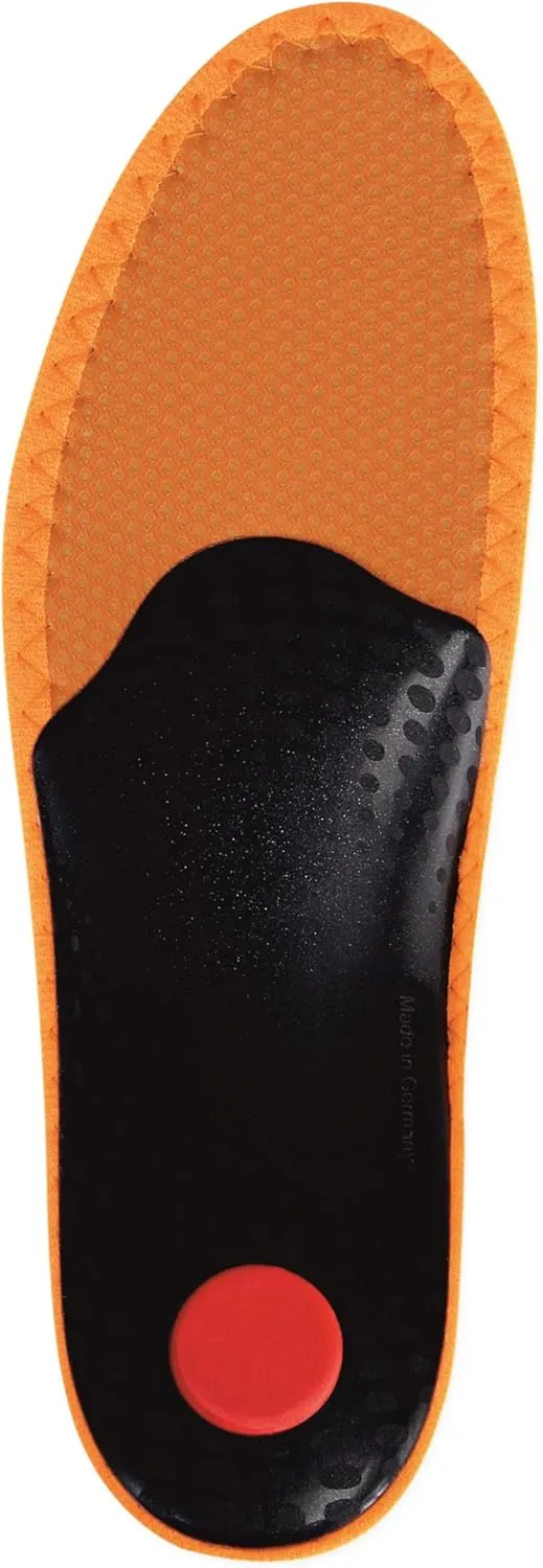 pedag Sneaker Magic Step Athletic Shoe Insoles, Handmade in Germany, Supporting The Ball, Arch and Heel of The Foot, Memory Foam Bed and Terrycloth Top, M10 / EU 43