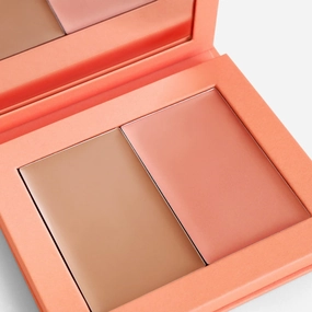 Phase Zero Makeup Cream Blush   Bronzer Refillable Palette - 8g - 0.282 Oz. - Long Lasting, Easy to Use, for a Radiant, Natural, Luminous Skin