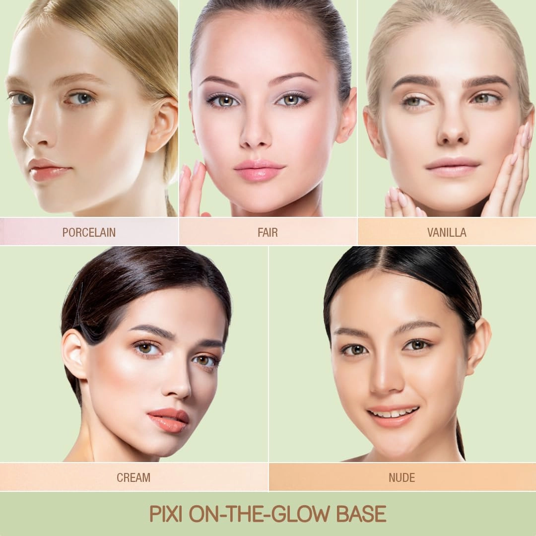 Pixi Beauty On-the-Glow Base| Tinted Moisturizer Foundation Stick | Cream: Fair/light, neutral shade| 0.6 oz / 19g