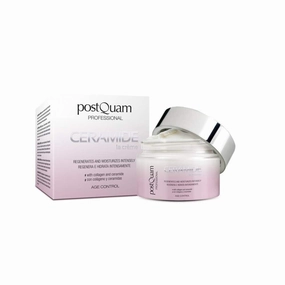 POSTQUAM (3 Pack) Professional Ceramide Cream with Collagen 50ml /1.7oz - Moisturizing Day Cream, All Skin Types, Renew The Skin's Natural Barrier