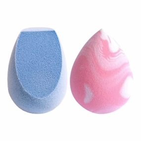PRAUSH 1 Microfiber Sponge (Contour & Baking)   1 Celestial Super Soft Makeup Sponge