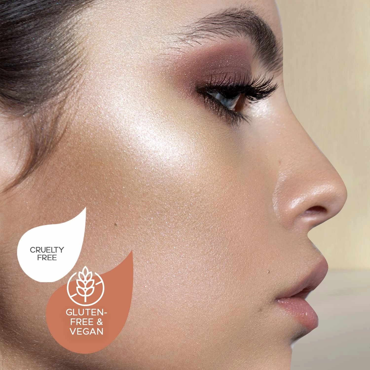 Pressed Highlighter By Give Them Lala- Highly Pigmented Powder Highlighter For Inner Corners, Cheekbones & Lips- Buildable Face Highlighter- Gluten-Free, Cruelty-Free & Vegan, Made In USA (Star Kissed)