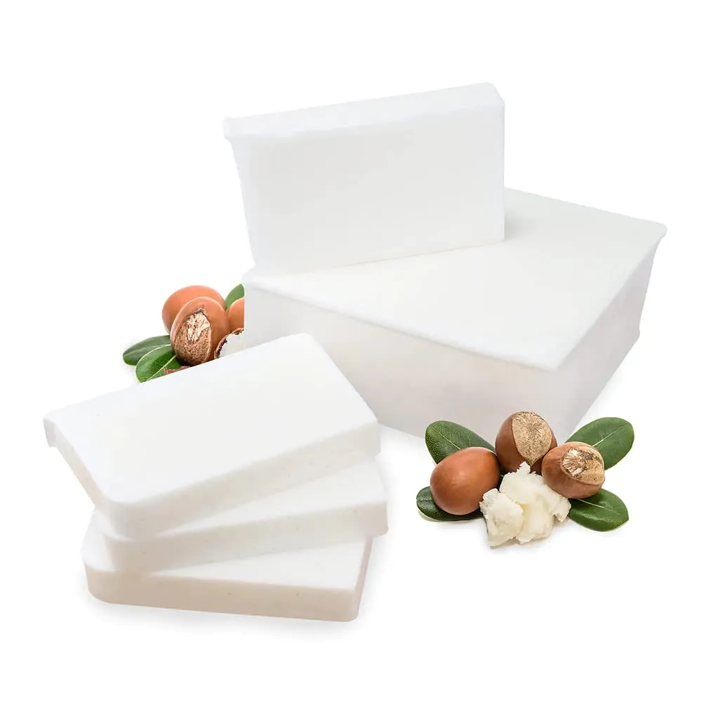 Primal Elements Shea Butter Soap Base - Moisturizing Melt and Pour Glycerin Soap Base for Crafting and Soap Making, Vegan, Cruelty Free, Easy to Cut - 10 Pound
