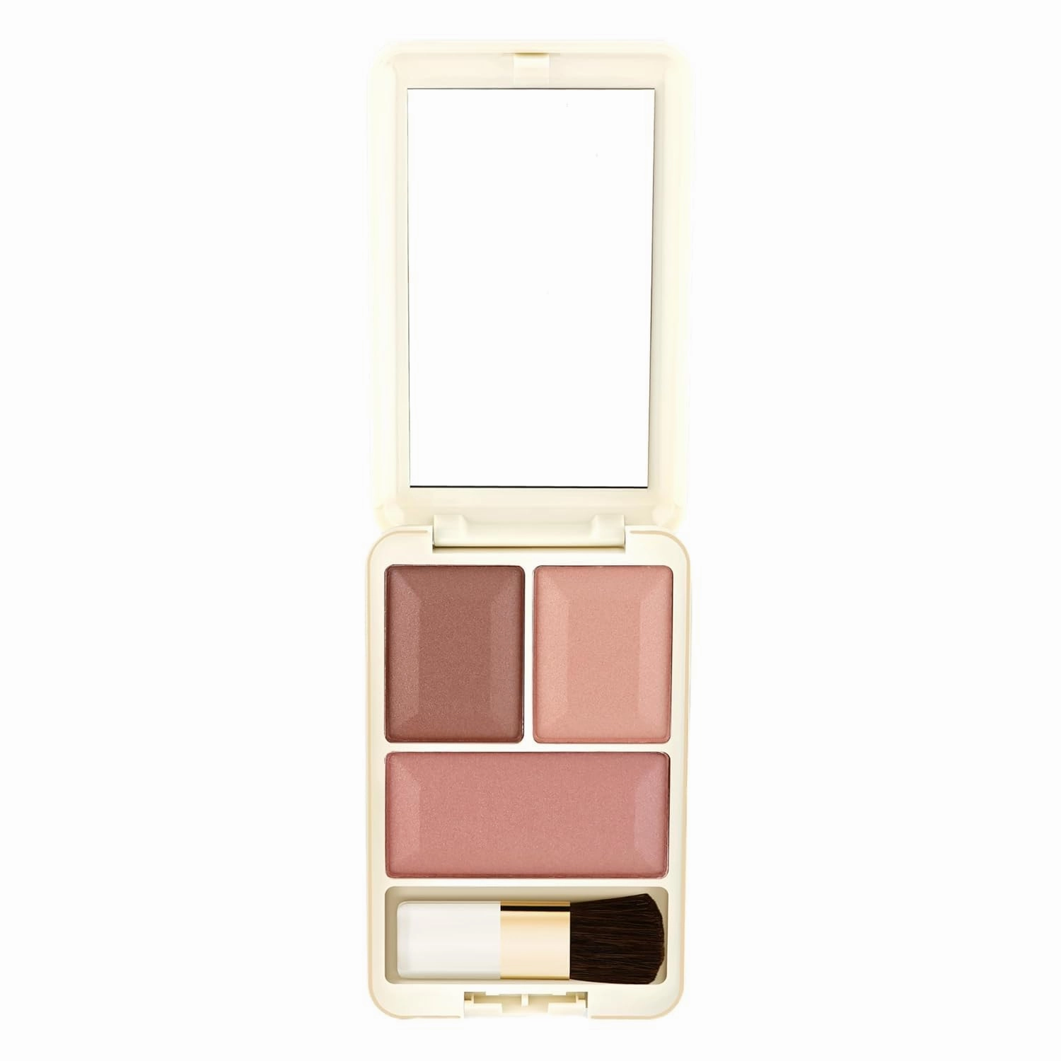 Professional blusher Palette 3 Color Blush Palette Cheek Blusher for Face Makeup (With Mirror) (05)