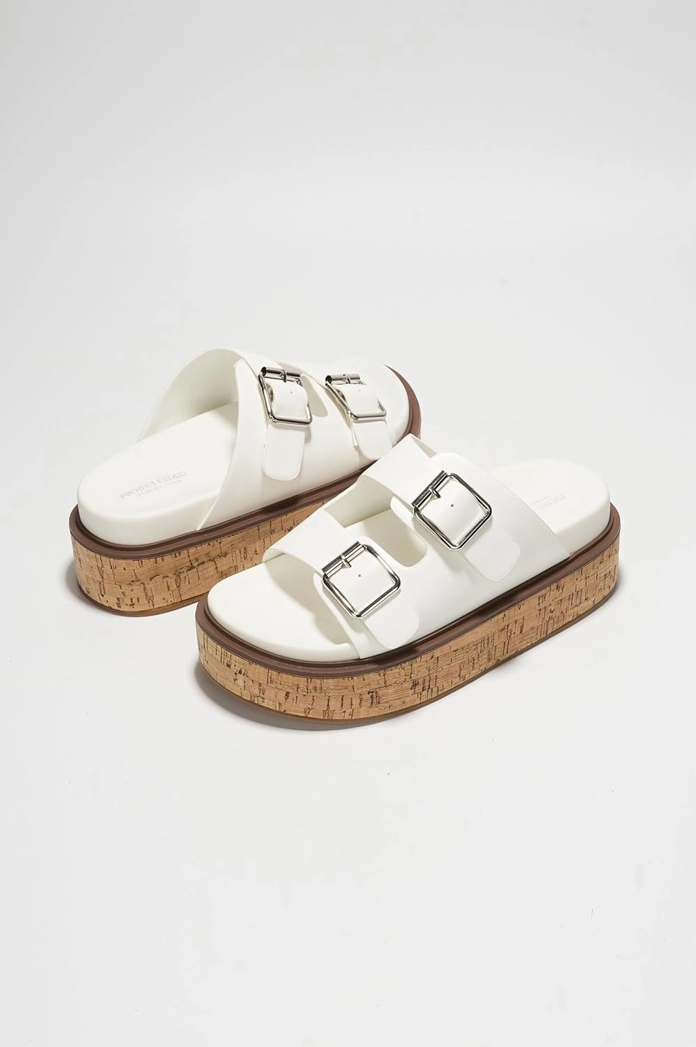 Project Cloud Platform Womens Sandals - Summer Womens Sandals with Memory Foam Insole Wedges - Stylish and Comfortable Women Footwear - Lightweight Women Wedges (Brisbane)