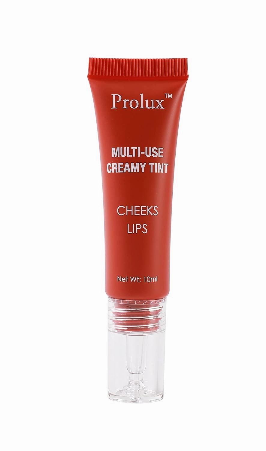 Prolux Cosmetics Cheek & Lip Tint, Four Shades (Pink, Blush, Apricot, and Rose) Creamy and Natural Finish with Blendable and Long Lasting Color Quench Cheek and Lip Balm (Apricot)