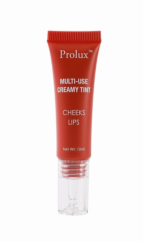 Prolux Cosmetics Cheek & Lip Tint, Four Shades (Pink, Blush, Apricot, and Rose) Creamy and Natural Finish with Blendable and Long Lasting Color Quench Cheek and Lip Balm (Apricot)