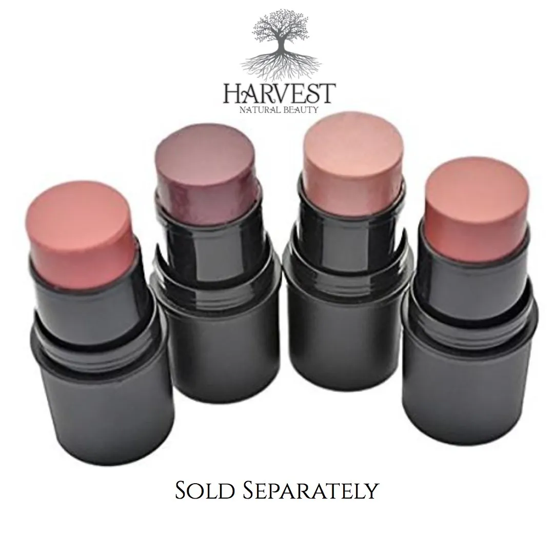 Quick-Stick Organic Cheek Tint - Organic Cream Blush - 100% Natural and Certified Organic - Non-Toxic, Vegan and Cruelty Free (Merlot)