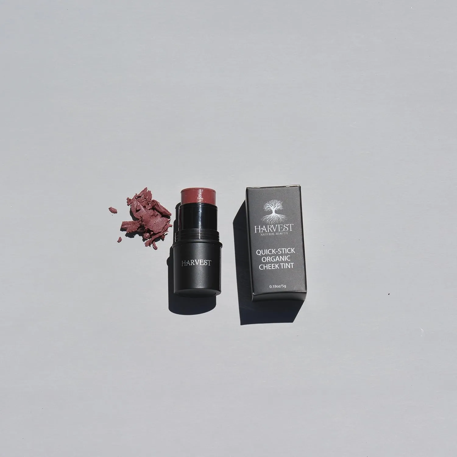 Quick-Stick Organic Cheek Tint - Organic Cream Blush - 100% Natural and Certified Organic - Non-Toxic, Vegan and Cruelty Free (Sienna)