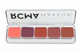 RCMA Makeup 5-Part "Series Favorites" Palette - Cream Blush #2 | Professional Makeup for All | Warm & Cool Tones | Vegan, Cruelty-Free, Highly Pigmented, Blendable and Buildable Cheek Colors