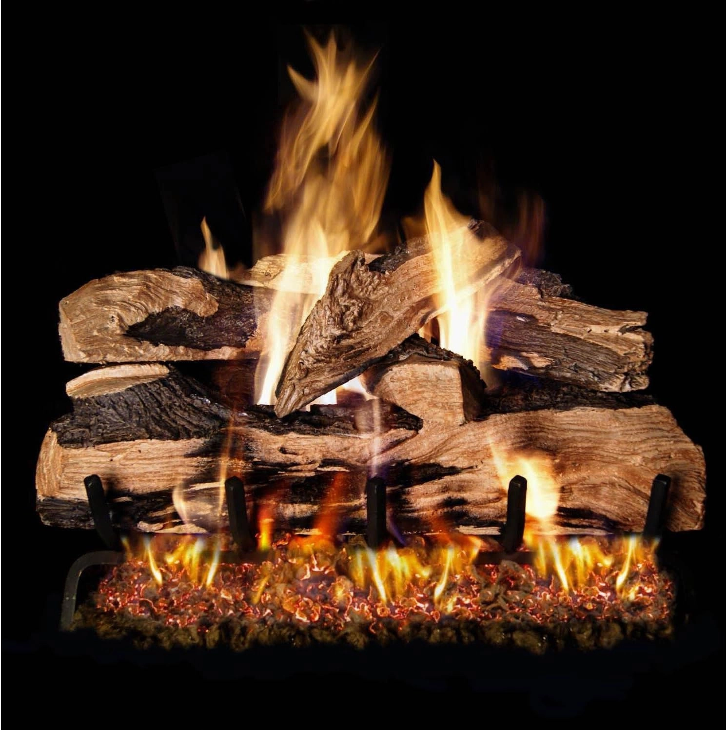 RealFyre Peterson 18" G45 Gas-Log Dual-Burner System (NG) Natural Gas (Burner-System Only Logs Not Included)