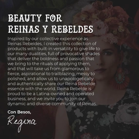 REINA REBELDE Tranquila Tropical Bold Lip Matte Stick Pencil - Peachy Nude Shade/Long-Wearing Opaque Matte Finish/Jojoba Oil & Vitamin E/Wood Barrel Pencil/Use as Liner or Lipstick
