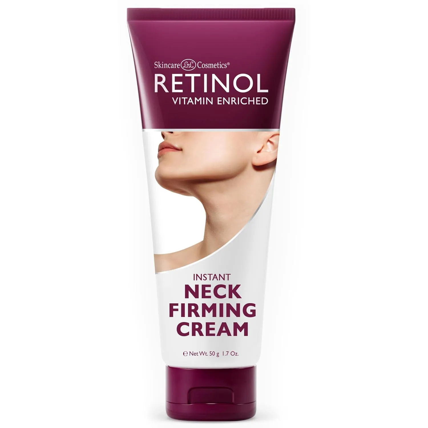 Retinol Anti-Aging Neck Firmin Cream - Tightens, and Smooth Neck Skin for a Youthful Appearance 1.7 Oz
