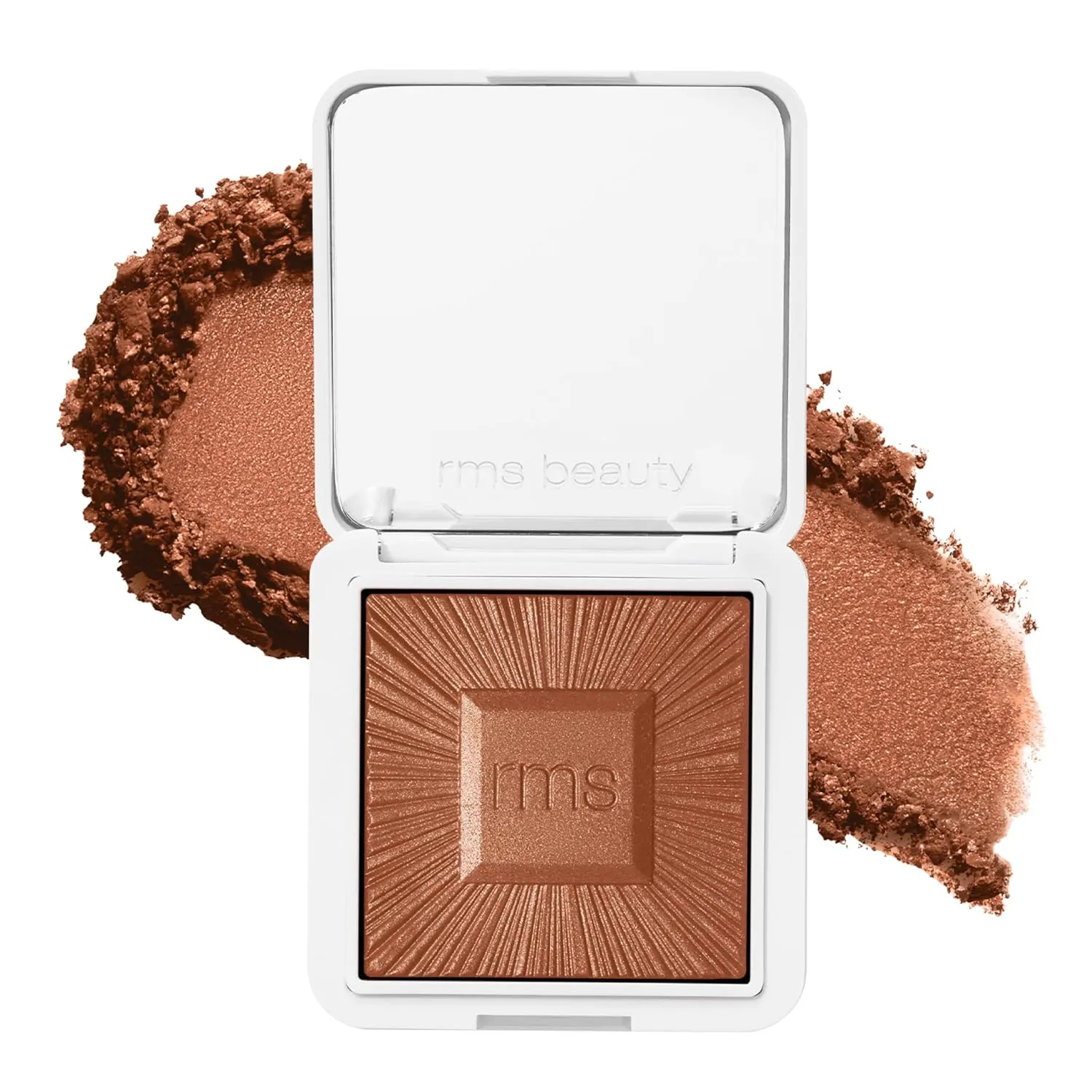 RMS Beauty ReDimension Hydra Bronzer - Gel to Powder Bronzer, Talc Free Cream Bronzer Powder, Refillable Cream Contour Powder Bronzer Face Makeup