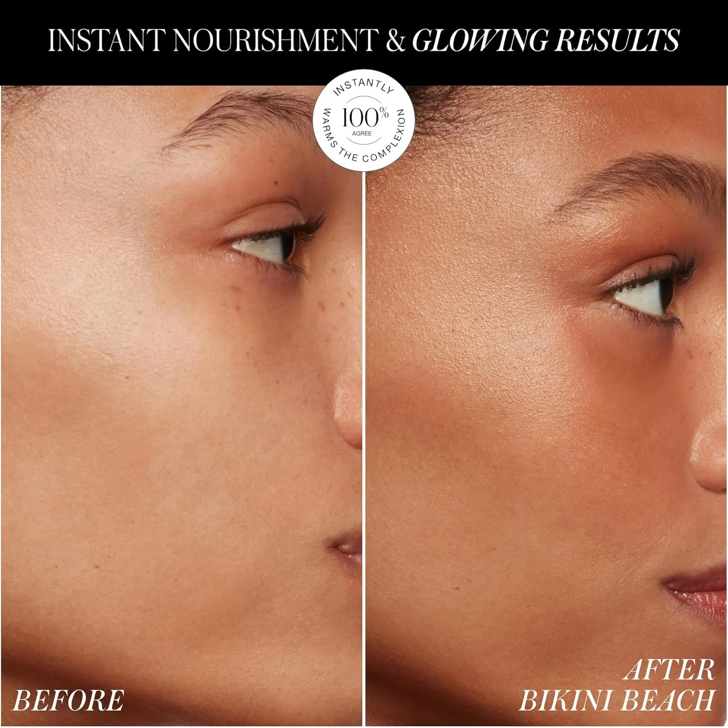 RMS Beauty ReDimension Hydra Bronzer - Gel to Powder Bronzer, Talc Free Cream Bronzer Powder, Refillable Cream Contour Powder Bronzer Face Makeup