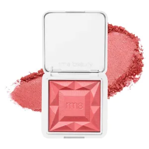 RMS Beauty ReDimension Hydra Powder Blush - Powder Gel Blush for Cheeks, Blush Cream, Cream Blush Makeup Shimmer Blush Powder Cheek Tint, Face Blushes