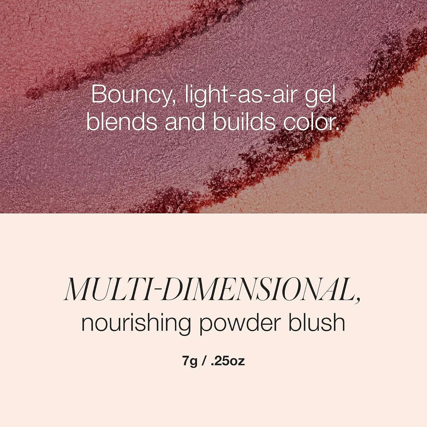 RMS Beauty ReDimension Hydra Powder Blush - Powder Gel Blush for Cheeks, Blush Cream, Cream Blush Makeup Shimmer Blush Powder Cheek Tint, Face Blushes
