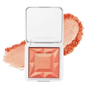 RMS Beauty ReDimension Hydra Powder Blush - Powder Gel Blush for Cheeks, Blush Cream, Cream Blush Makeup Shimmer Blush Powder Cheek Tint, Face Blushes