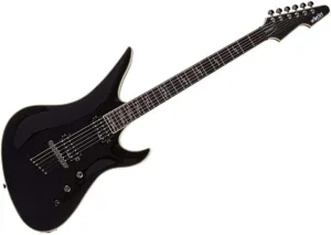 Schecter Avenger Blackjack Gloss Black Electric Guitar, 2562