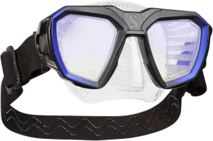SCUBAPRO D-Mask Scuba Diving Mask, Blue/Clear, Small