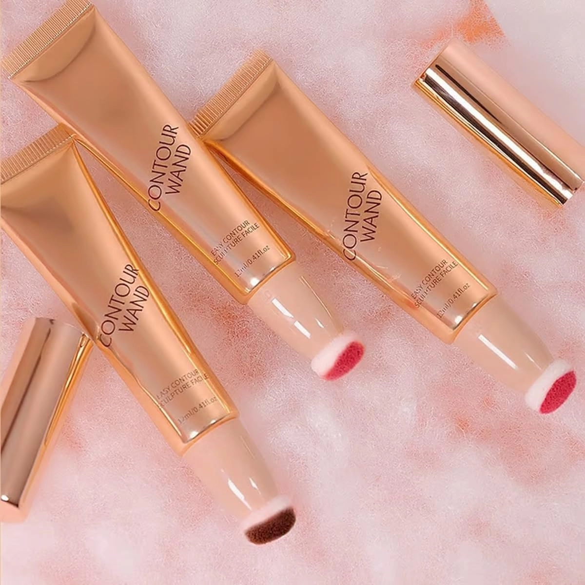 Sculpt Tape & Blush Duo - Blush And Bronzer, Women Contour Beauty Wand, Liquid Blush Wand for Women, Liquid Blush, Sculpt Blush Duo Contour Beauty (Blush#Mix, 1)