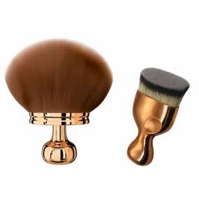 Self Tanner Brush, Extra Large Body Brush for Flawless Leg Makeup, Bronzer Powder Brush, High Density Face Body Kabuki Makeup Brush for Liquid Foundation Powder Cream Contour Buffing