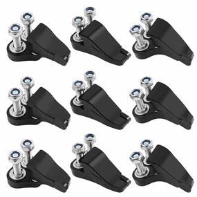 Set of 9 Carbide High Speed Cutting Teeth Fits DK2 Stump Grinder Model OPG777 & for Power King Stump Grinder Model PK0803