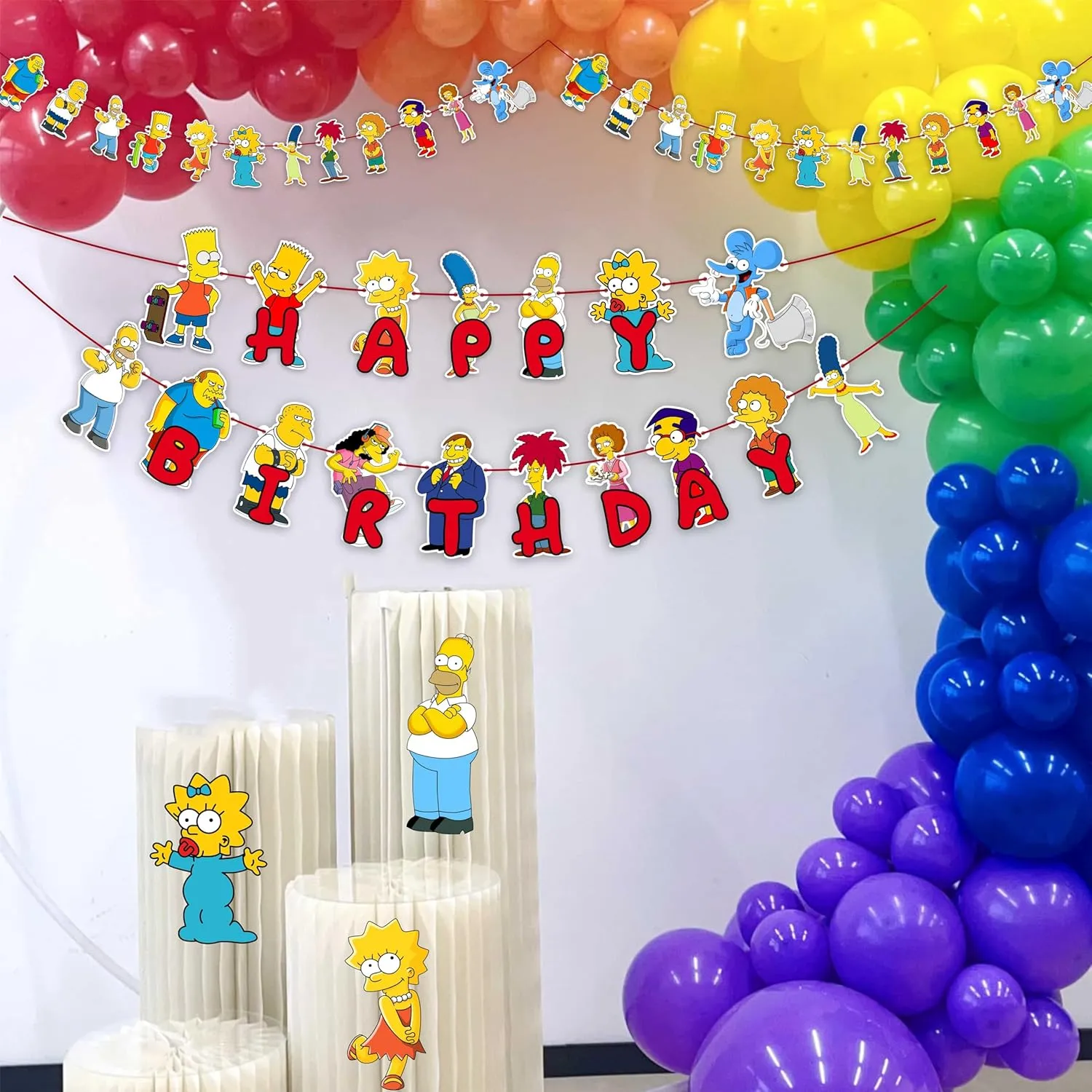 Seyal® Brt Simpson Theme Birthday Party Supplies