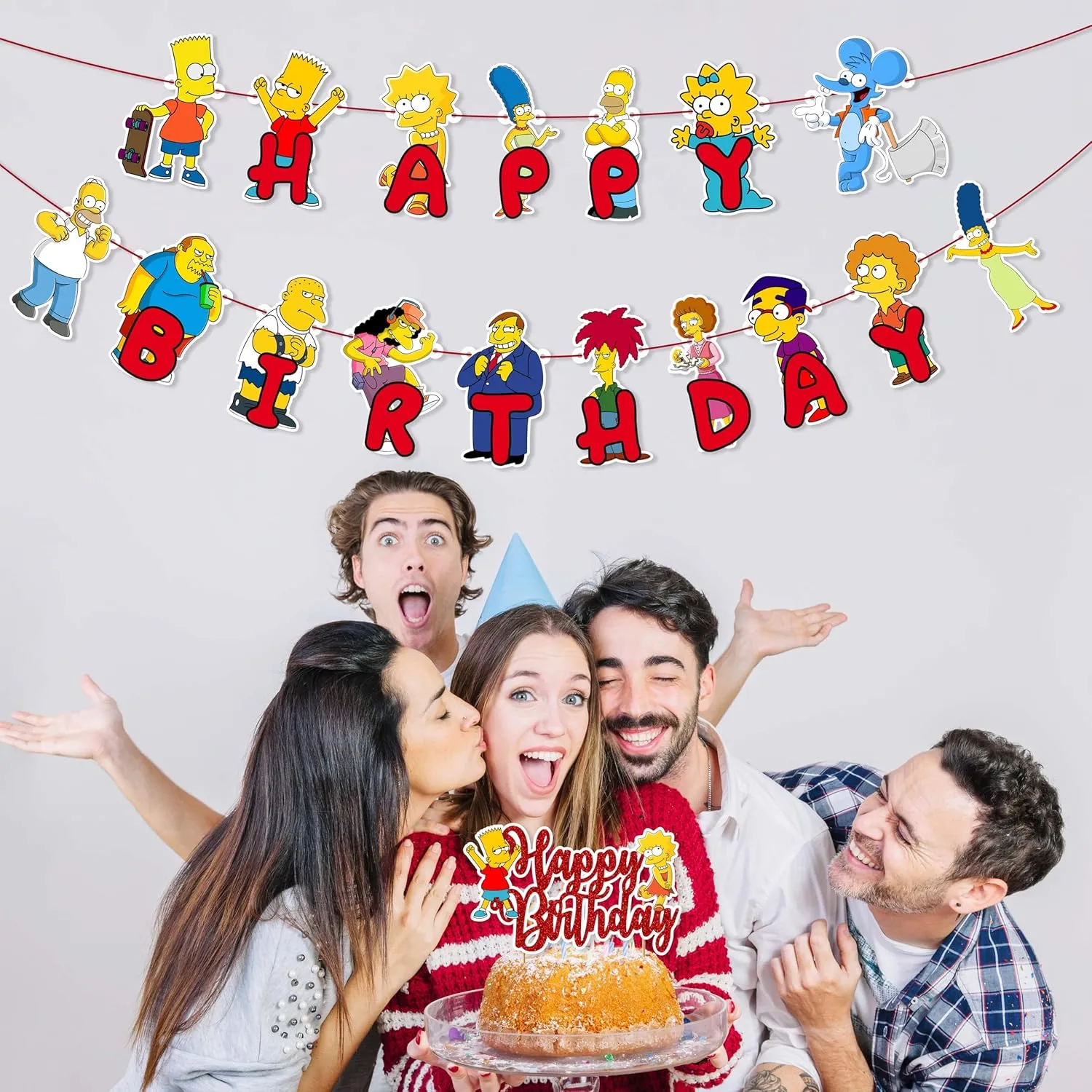 Seyal® Brt Simpson Theme Birthday Party Supplies