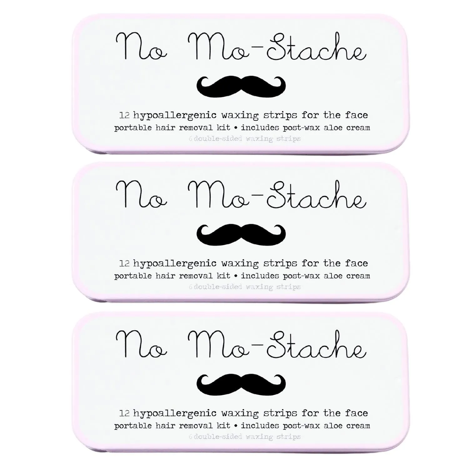 Shark Tank Lip Wax Strips - Hypoallergenic For All Skin Types - Facial Hair Removal for Women - Travel-Friendly Wax Kit with 36 Strips   Aloe Cream
