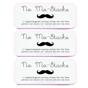 Shark Tank Lip Wax Strips - Hypoallergenic For All Skin Types - Facial Hair Removal for Women - Travel-Friendly Wax Kit with 36 Strips   Aloe Cream