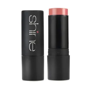 Shine Cosmetics Blush Stick - Easy to Apply & Blend Pigmented Cream Blush Stick | Cruelty Free | Free From Gluten, Parabens, Use on Cheeks, Lips and Eyes (Independent, .42 oz)