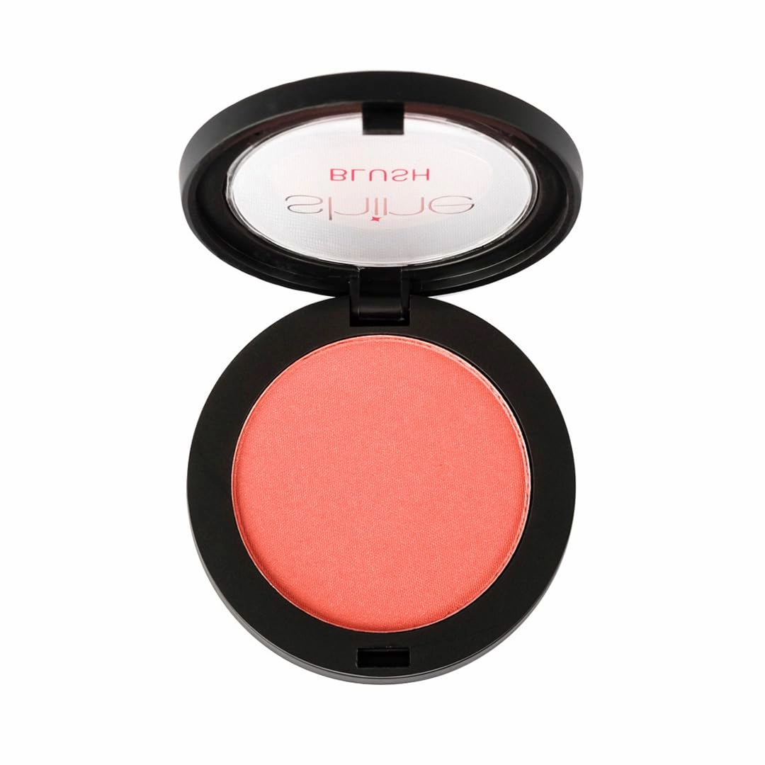 Shine Cosmetics Powder Blush, Natural-looking Finish, Long-Lasting, Lightweight & Buildable Powder Blush, Delivers a Flawless Finish (Nurture, .15 oz)