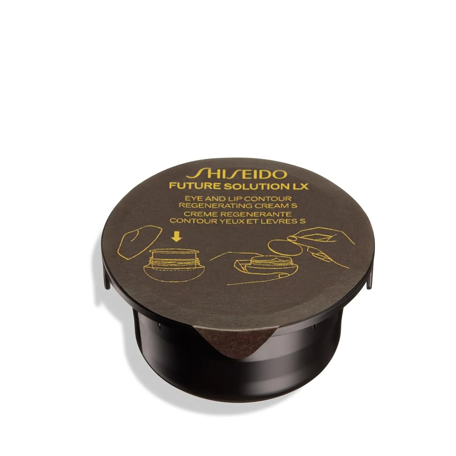 Shiseido Future Solution LX Eye and Lip Contour Regenerating Cream Refill - 17 mL - Visibly Improves the Look of Wrinkles & Sagging Around the Eyes and Mouth - All Skin Types