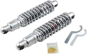 Shocks 1310-1663 Premium Ride-Height Heavy Duty Adjustable Shocks - 13in. - Chrome