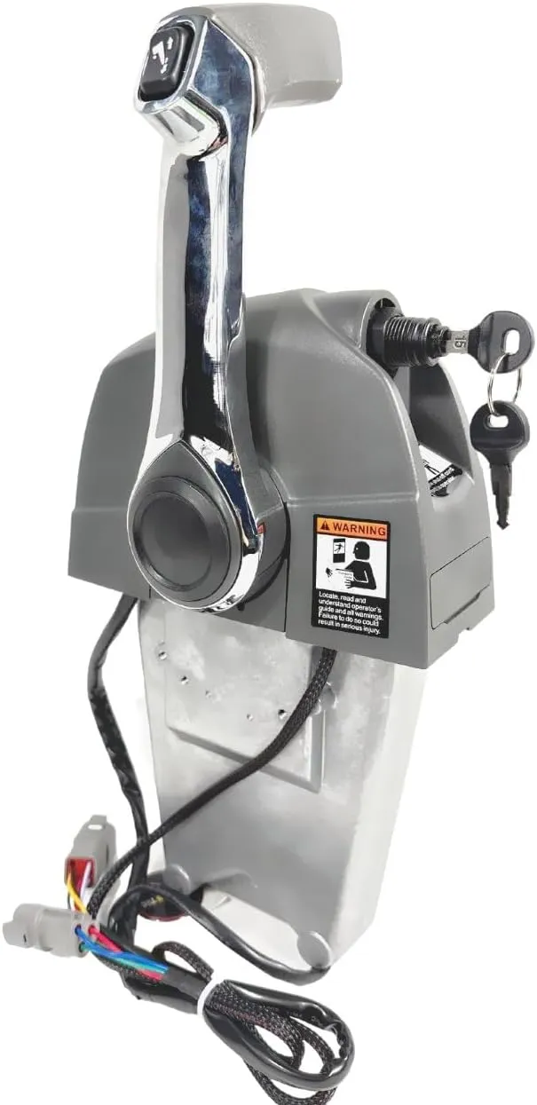 Single Top Mount Throttle Control Box 5006186 For Johnson Evinrude Outboard Remote Control Box