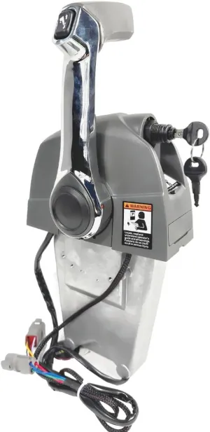 Single Top Mount Throttle Control Box 5006186 For Johnson Evinrude Outboard Remote Control Box