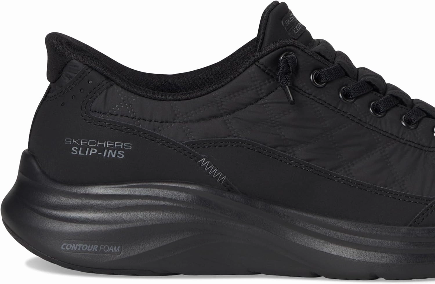 SKECHERS Women's Contour Foam-Cozy Fit Hands Free Slip-ins Sneaker