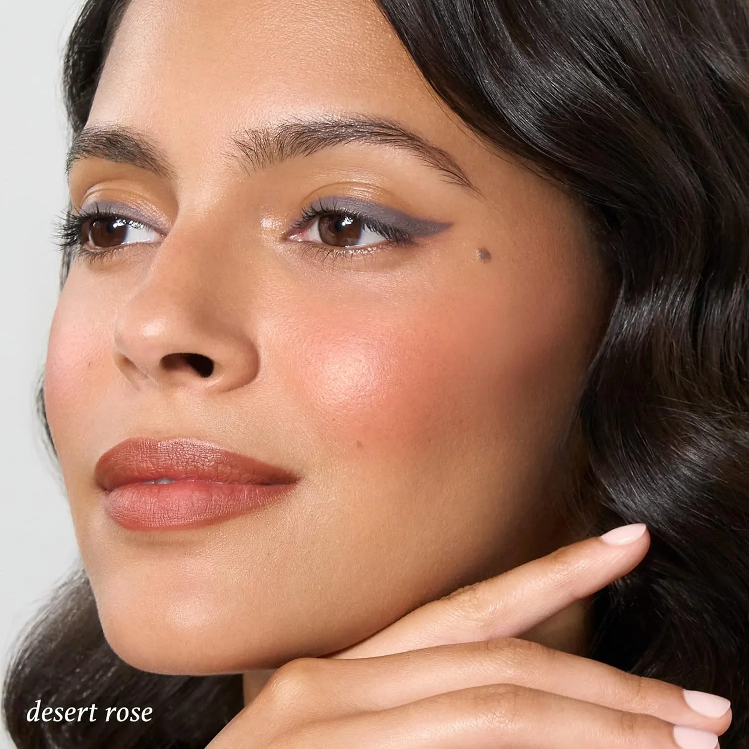 Skip The Brush Contour Duo - Cream to Powder Multi-Purpose Makeup Sticks - Pigmented, Buildable Color for Eyes, Cheeks, and Lips - Desert Rose   In Paradise