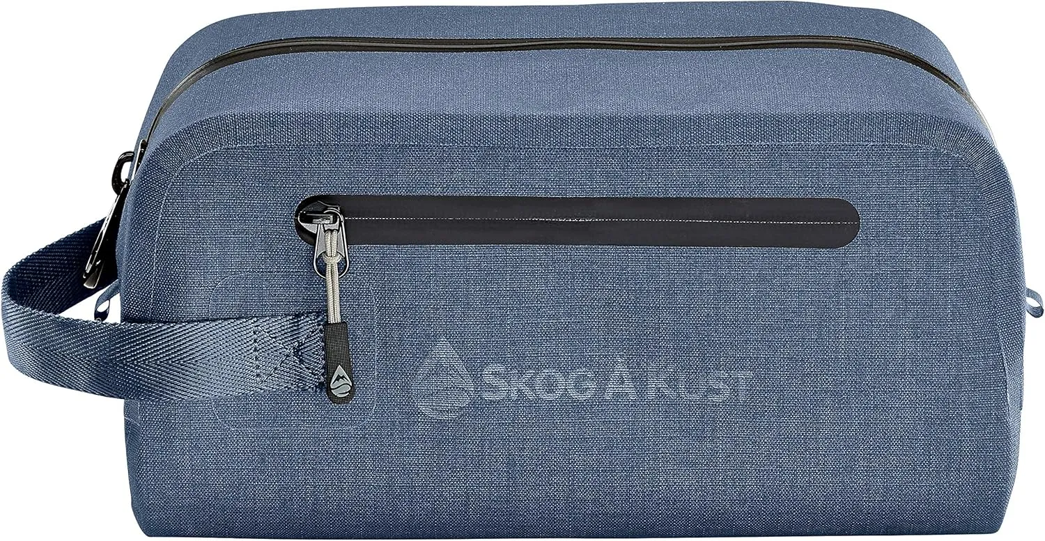 Skog Å Kust DoppSåk Waterproof & Leak-Proof Travel Toiletry Bag | Small, Midnight Blue