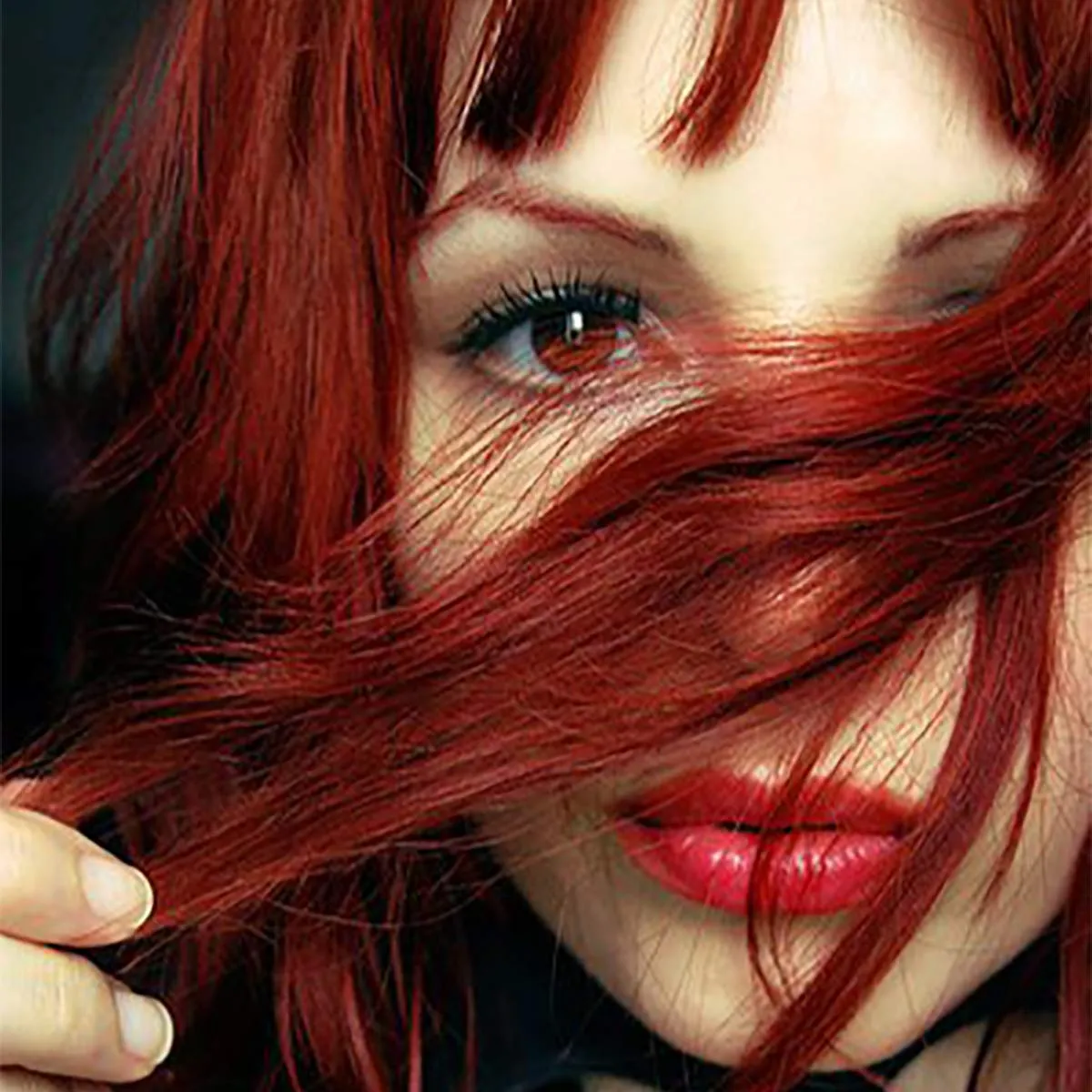 Smart Beauty Dark Red Hair Dye Permanent with Plex Anti-Breakage Technology, Real Red, 5.07 Fl Oz, PPD Free, Vegan, Cruelty Free, Suitable for light to mid-brown hair