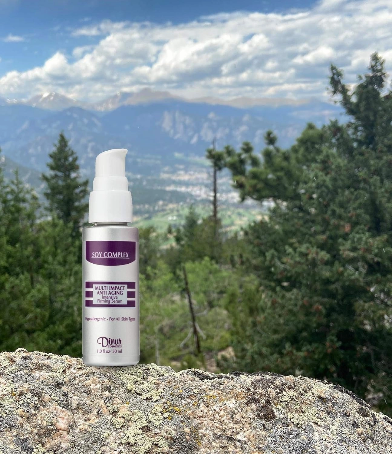 Soy Complex Multi Impact Anti Aging Firming Serum Reduces Fine Lines & Wrinkles Rehydrates Skin Smoother 1 oz. 30 ml.
