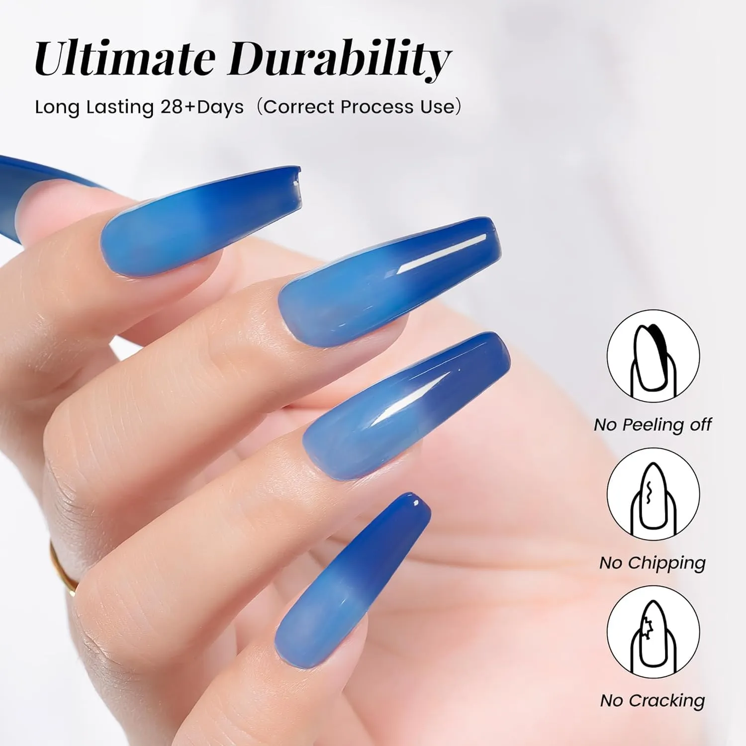 Sponge Pat Paint Nail Gel, 9 Colors Ombre Nails Gradient Gel Nail Blush Blooming Aura Nails Drawing Stripper Floral Painting Nail Art, No Wipe, UV/LED Curing (9 Colors D)