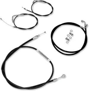 Stainless Cable and Line Kit ( 12in.) - Black BA-8050KT-12B