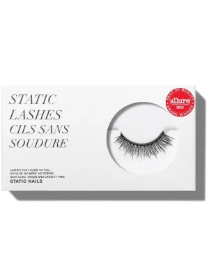 Static Nails Magnetic Eyelashes | Wink Wink (Black, Natural) | Comfortable Magnetic Lashes, Fake Eyelash Extension Kit, False Lashes | Reusable, No Glue Needed, 3D Natural Look Eyelashes