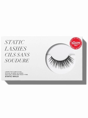 Static Nails Magnetic Eyelashes | Snatched (Black, Flirty) | Comfortable Magnetic Lashes, Fake Eyelash Extension Kit, False Lashes | Reusable, No Glue Needed, 3D Natural Look Eyelashes