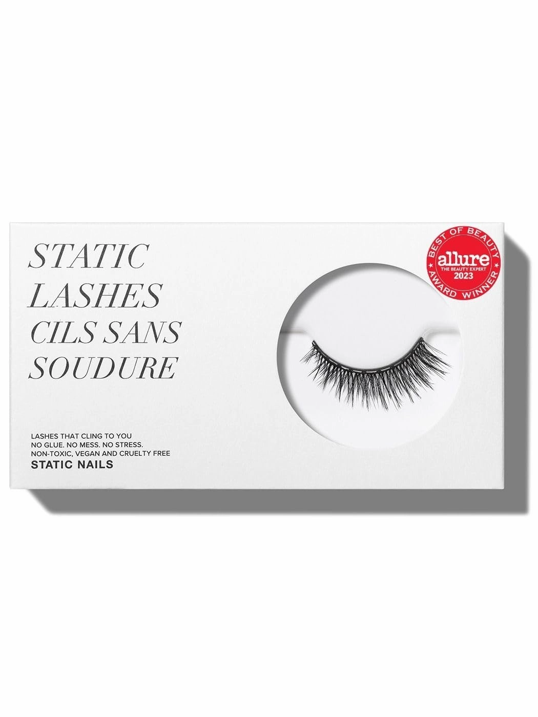 Static Nails Magnetic Eyelashes | Take What I Want (Black, Natural) | Comfortable Magnetic Lashes, Fake Eyelash Extension Kit, False Lashes | Reusable, No Glue Needed, 3D Natural Look Eyelashes